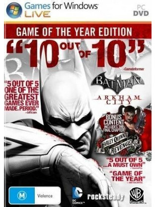 Batman Arkham City Game Of The Year Edition Key PC