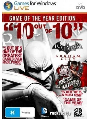 Batman Arkham City Game Of The Year Edition Key PC