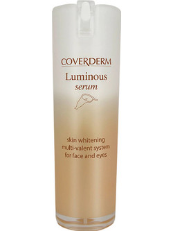 Coverderm Luminous Whitening Αντιγηραντικό Serum Προσώπου & Ματιών για Πανάδες 20ml