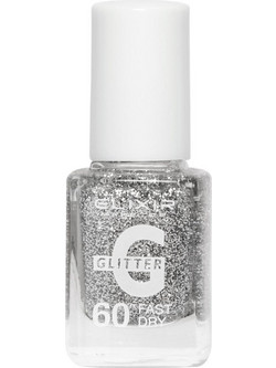 Elixir Fast Dry 060 Glitter Βερνίκι Νυχιών Μακράς Διαρκείας Quick Dry 13ml