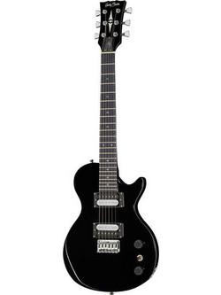 Harley Benton LP-200 Junior Ηλεκτρική Κιθάρα 3/4 Single Cut με HH Μαγνήτες και Ταστιέρα Maple Black