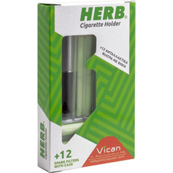 Vican Herb Cigarette Holder Θήκη Τσιγάρου & 12 Φίλτρα