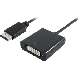 POWERTECH αντάπτορας DisplayPort σε DVI (F) PTH-029, 1920x1200p, μαύρο