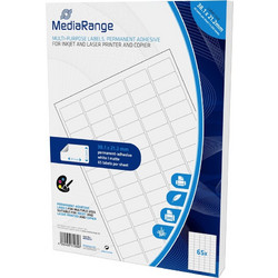 MEDIARANGE Ετικέτες πολλαπλών χρήσεων MRINK151, 38.1x21.2mm, 3250τμχ