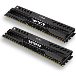 Patriot Viper 3 16GB (2X8GB) DDR3 RAM 1600MHz Black PV316G160C9K