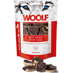 Woolf Beef Sushi with Cod 100gr