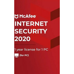 McAfee Internet Security 2020 για 1 Συσκευή και 1 Έτος Χρήσης (Ηλεκτρονική Άδεια)