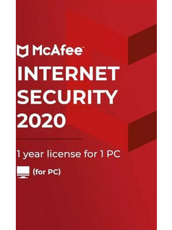 McAfee Internet Security 2020 για 1 Συσκευή και 1 Έτος Χρήσης (Ηλεκτρονική Άδεια)