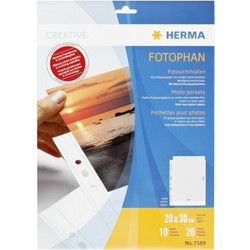 Herma fotophan 20x30 10 Sheets white 7589