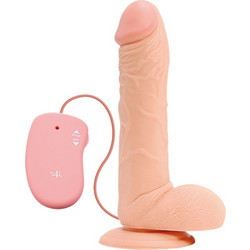 Toyz4lovers Real Rapture Natural Living Sky Emotion Remote Ρεαλιστικός Δονητής για Ζευγάρια με Τηλεχειριστήριο 25.5cm Flesh