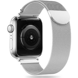 Tech-Protect Milanese Λουράκι Μεταλλικό Silver (Apple Watch 42 / 44 / 45mm)