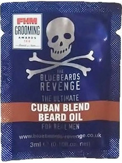 The Bluebeards Revenge Cuban Blend Beard Oil 3ml