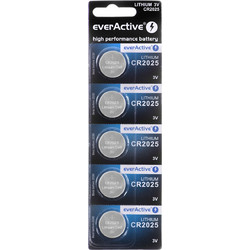 everActive CR2025 5τμχ