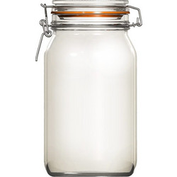 Δοχείο ECON 1500 ml με γυάλινο καπάκι και λάστιχο φ13 4 x 21 7cm Uniglass ΣΕΤ 6 ΤΕΜΑΧΙΩΝ c378317