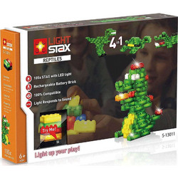 Τουβλάκια Reptiles 4 In 1 (Σετ 105 Τμχ) LS-S13011 Multi Light STAX