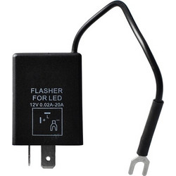 RE110/MT LED FLASHER (ΦΛΑΣΙΕΡΑ) 8 ΕΠΑΦΩΝ (L+) 30x30x30mm M-TECH - 1ΤΕΜ