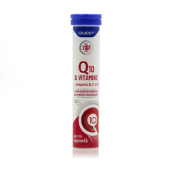Quest Q10 & Vitamins B,C & E 20 Αναβράζοντα Δισκία