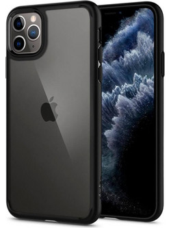 Spigen Ultra Hybrid Clear / Matte Black (iPhone 11 Pro Max)