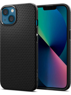 Spigen Liquid Air Back Cover Matte Black (iPhone 13)