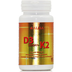 Am Health Alma D3 5000iu & K2 60 Κάψουλες