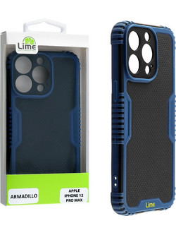 Lime Successories Θηκη Iphone 12 Pro Max 6.7'' Armadillo Camera Guard Blue - (5205308307379)
