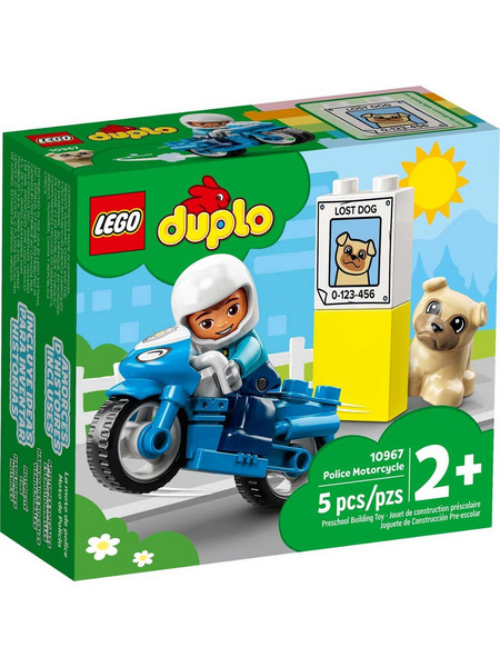 Lego Duplo Police Motorcycle για 2+ Ετών 10967