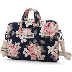 Canvaslife Briefcase for Macbook Pro Τσάντα Laptop Ώμου 16" Navy Rose