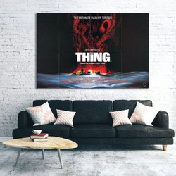 Πίνακας σε καμβά - Vintage Movie Posters - The Thing - 45 x 30 εκ