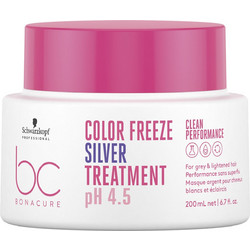 Schwarzkopf BC Color Freeze Silver pH 4.5 Μάσκα Μαλλιών για Επανόρθωση για Βαμμένα Μαλλιά 200ml