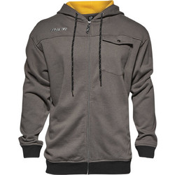 Ζακέτα Thor Fleece Mech Zip Hoodie Γκρι/Κίτρινο