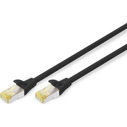 Digitus S/FTP Cat.6a Καλώδιο Δικτύου Ethernet 10m Black