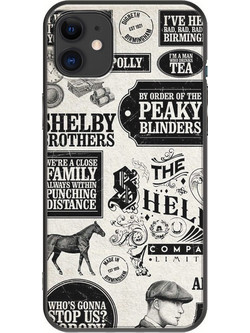 Θήκη Peaky Blinders iPhone 11 Black TPU (Μαύρη Σιλικόνη)