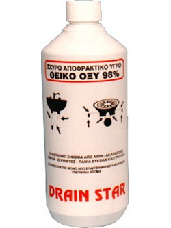 Ισχυρό αποφρακτικό υγρό DRAIN STAR 1.5kg