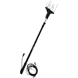 Volpi Olytech 455L Black Edition Ελαιοραβδιστικό Μπαταρίας Χτένα 500W 12V με Τηλεσκοπικό Κοντάρι 2.1m 2.65kg