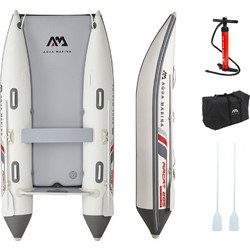 Aqua Marina Aircat DWF AirDeck Φουσκωτή Βάρκα 4 Ατόμων με Κουπιά & Τρόμπα 15613