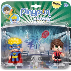 Giochi Preziosi Pinypon Action Φιγούρα Υπερήρωας & Ποδοσφαιριστής