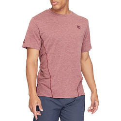 Wilson Kaos Mirage Crew Ανδρικό Αθλητικό T-Shirt Μωβ WRA788702