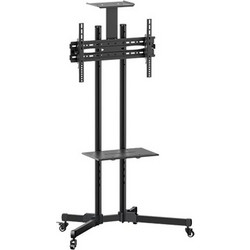 Bormann BTV1300 Βάση Τηλεόρασης Δαπέδου Τροχήλατη 26"-60" έως 50kg