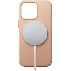 Nomad Leather Back Cover with MagSafe Natural (iPhone 13 Pro)