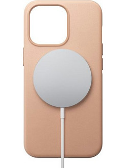 Nomad Leather Back Cover with MagSafe Natural (iPhone 13 Pro)