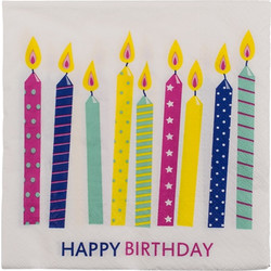 Χαρτοπετσέτες - Happy birthday