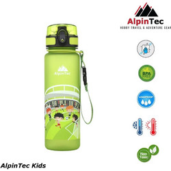 AlpinPro AlpinTec Kids Football Παιδικό Μπουκάλι Πλαστικό BPA Free Lime 500ml