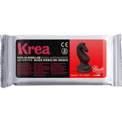 Toy Color Πηλός Μαύρος Krea 500gr