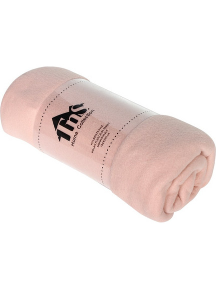 Κουβέρτα Fleece μονή σομόν 150Χ220 εκ. - TNS 39-950-1938
