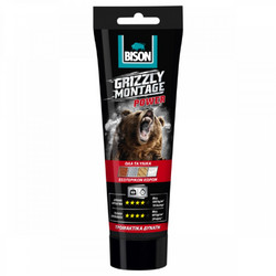ΚΟΛΛΑ GRIZZLY MONTAGE ΣΟΥΠΕΡ ΙΣΧΥΡΗ ΛΕΥΚΗ 250gr BISON 6314607