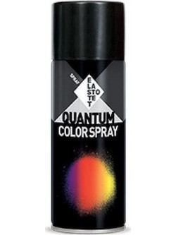 Elastotet Quantum Σπρέι Βαφής RAL9005 Deep Black Ματ 400ml