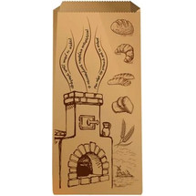 Χαρτοσακούλα Κράφτ Φούρνος 20x43cm 10kg