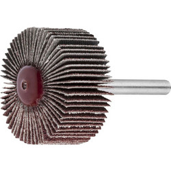 SFL 50x30mm Βουρτσάκι σμυριδοπάνου κόκκο 80 με 6mm στέλεχος