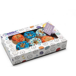 Dooky Σετ Δώρου Καλτσάκια Donut Blueberry Orange 3 Ζευγάρια