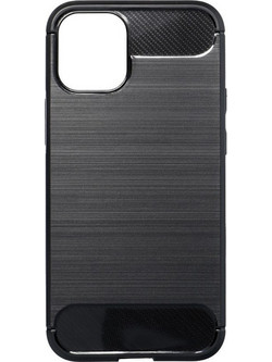 Forcell Carbon Back Cover Black (iPhone 13 Pro Max)